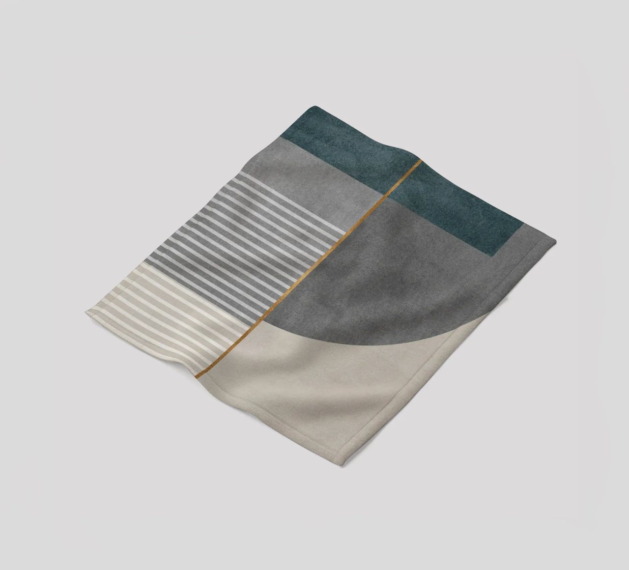 abstract shapes frames and lines coperta in pile da vintageshop