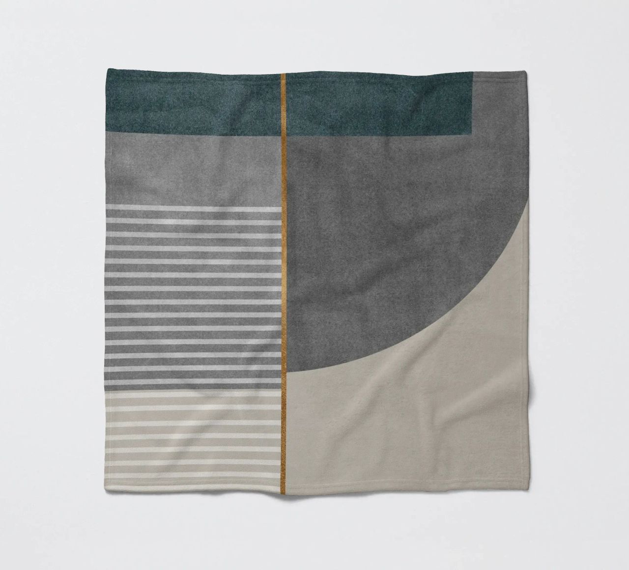abstract shapes frames and lines coperta in pile da vintageshop