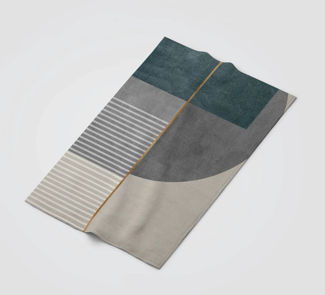 abstract shapes frames and lines coperta in pile da vintageshop