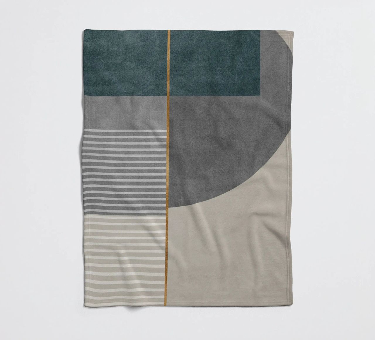 abstract shapes frames and lines coperta in pile da vintageshop