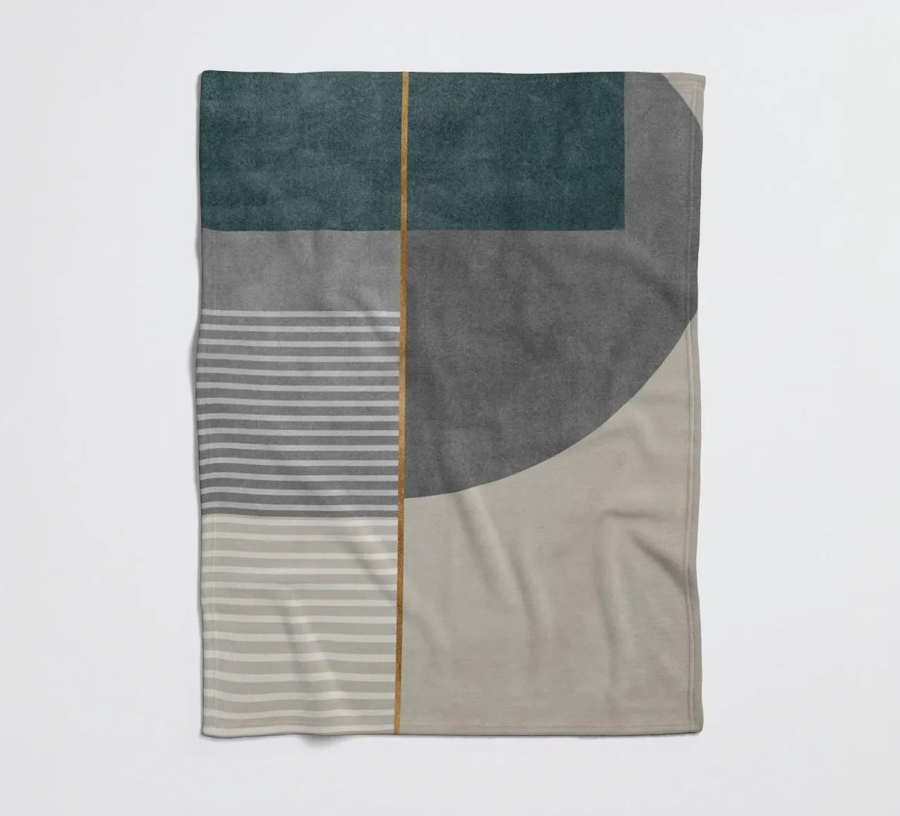 abstract shapes frames and lines coperta in pile da vintageshop