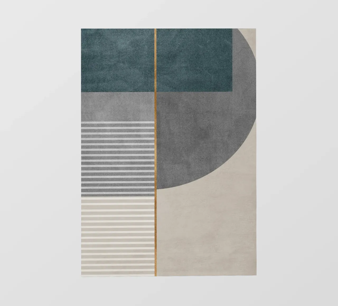 abstract shapes frames and lines PVC Plane von vintageshop