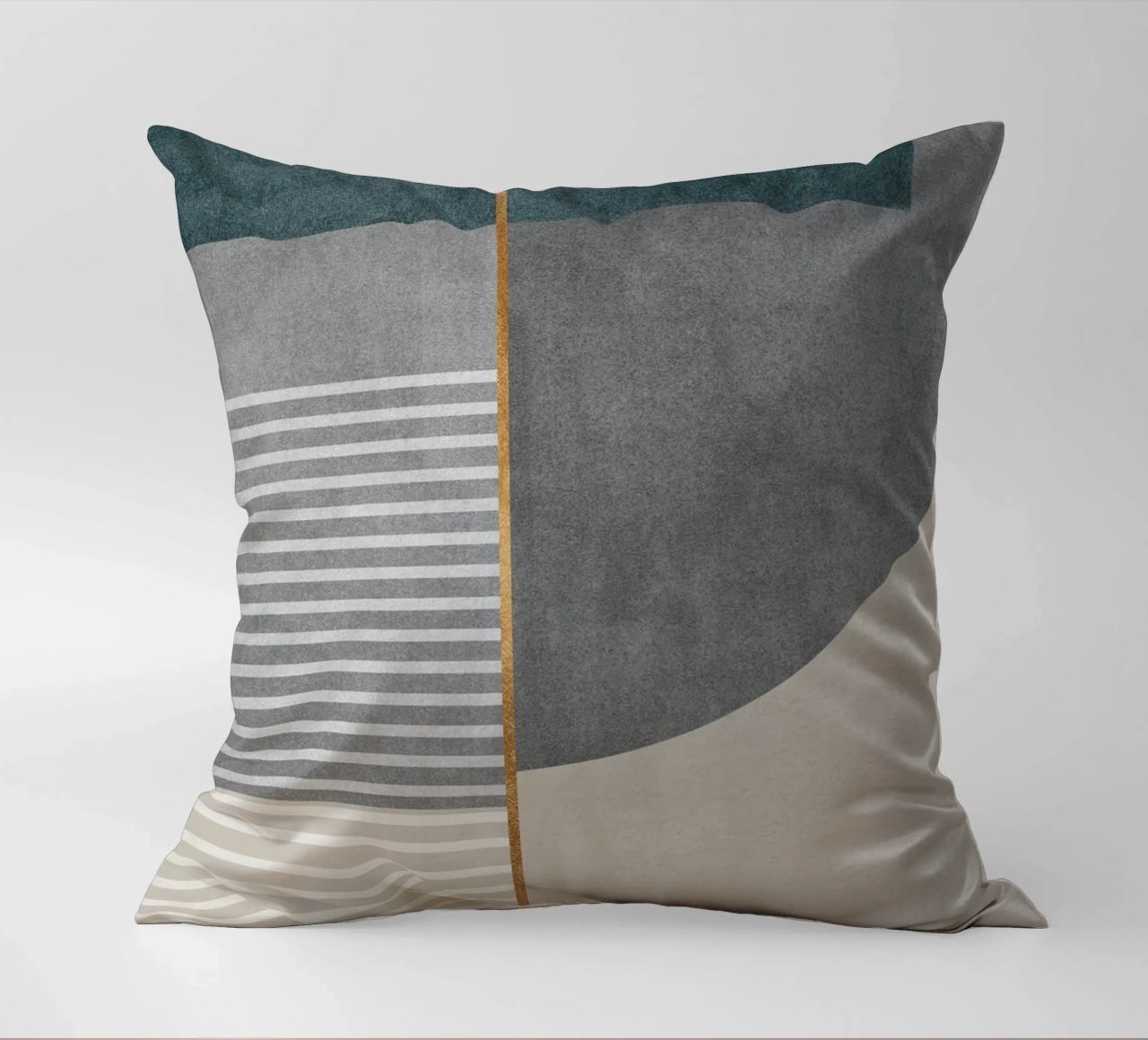 abstract shapes frames and lines cuscino da vintageshop