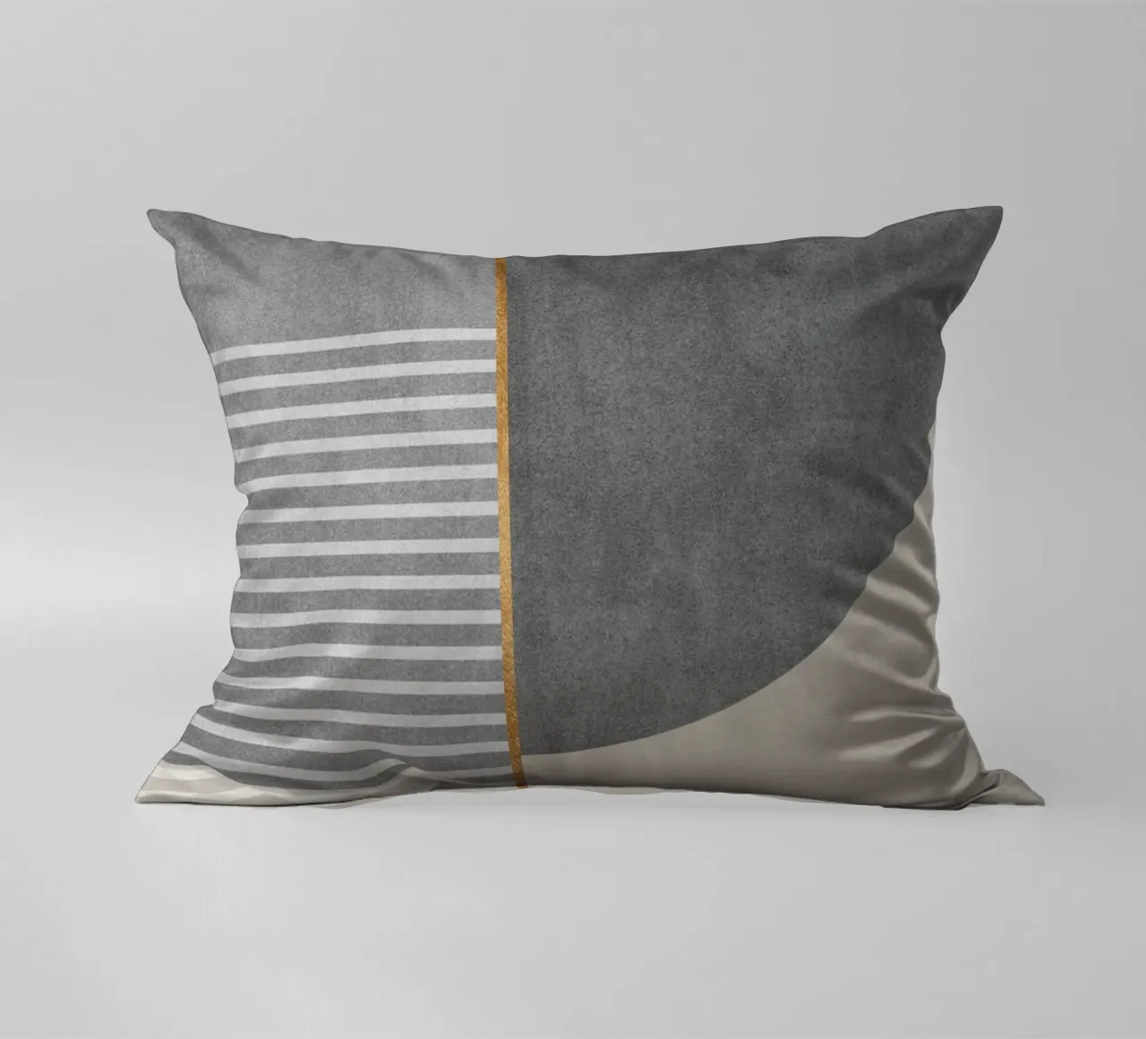 abstract shapes frames and lines Kissen von vintageshop