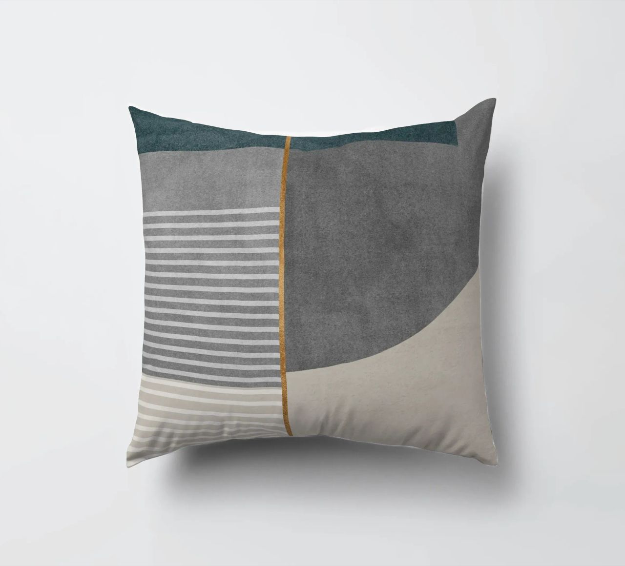 abstract shapes frames and lines cuscino da vintageshop