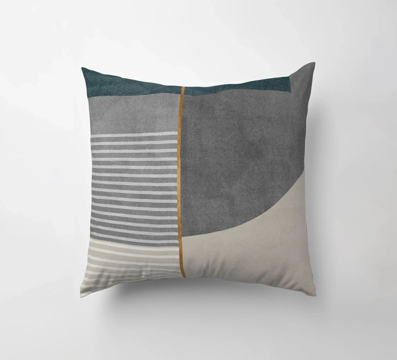 abstract shapes frames and lines cuscino da vintageshop