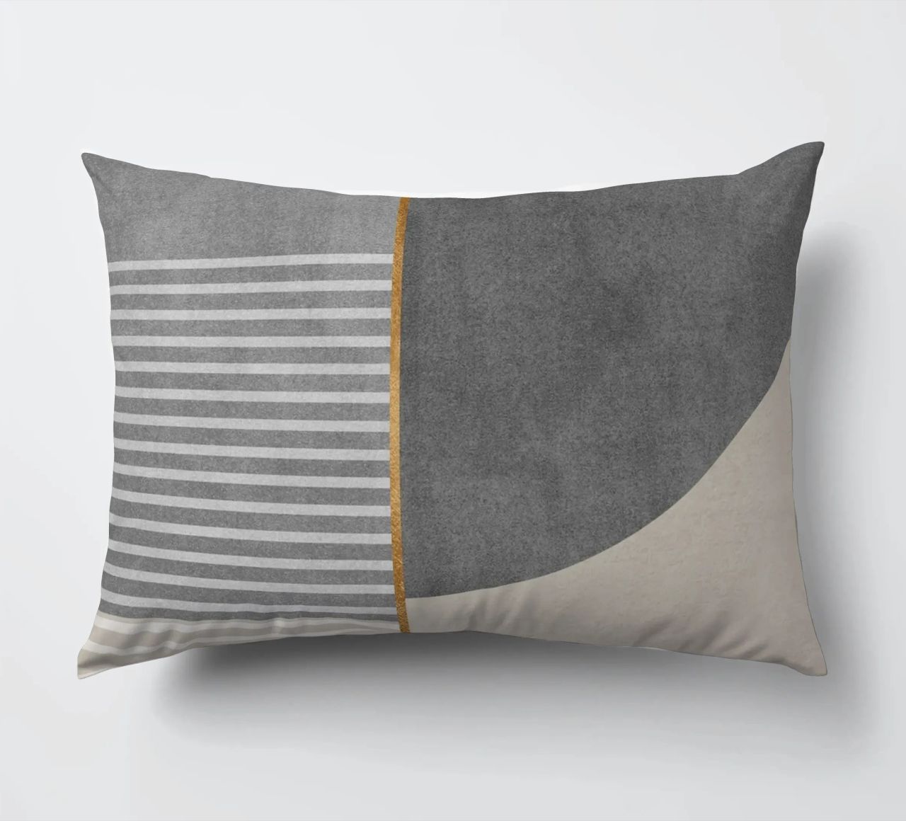 abstract shapes frames and lines cuscino da vintageshop