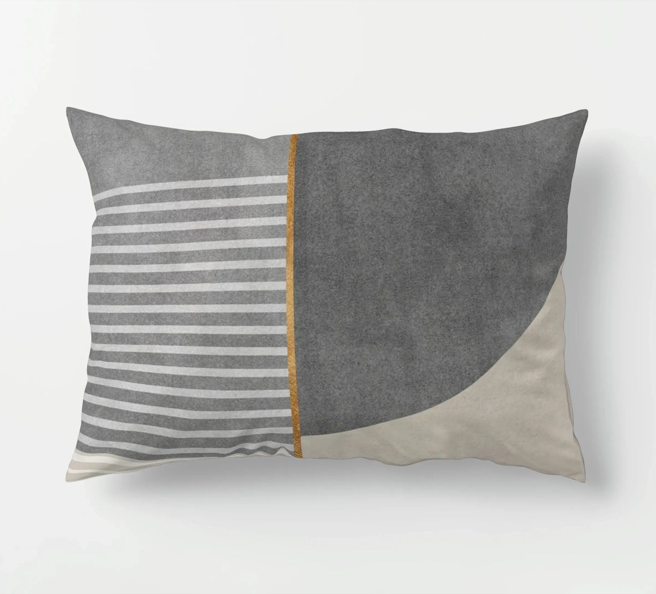 abstract shapes frames and lines cuscino da vintageshop