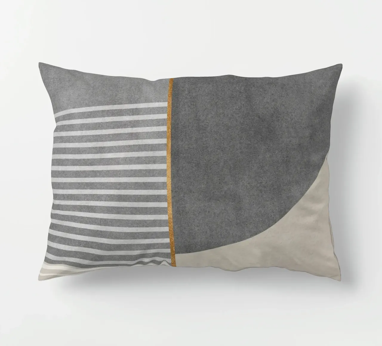 abstract shapes frames and lines coussin de vintageshop