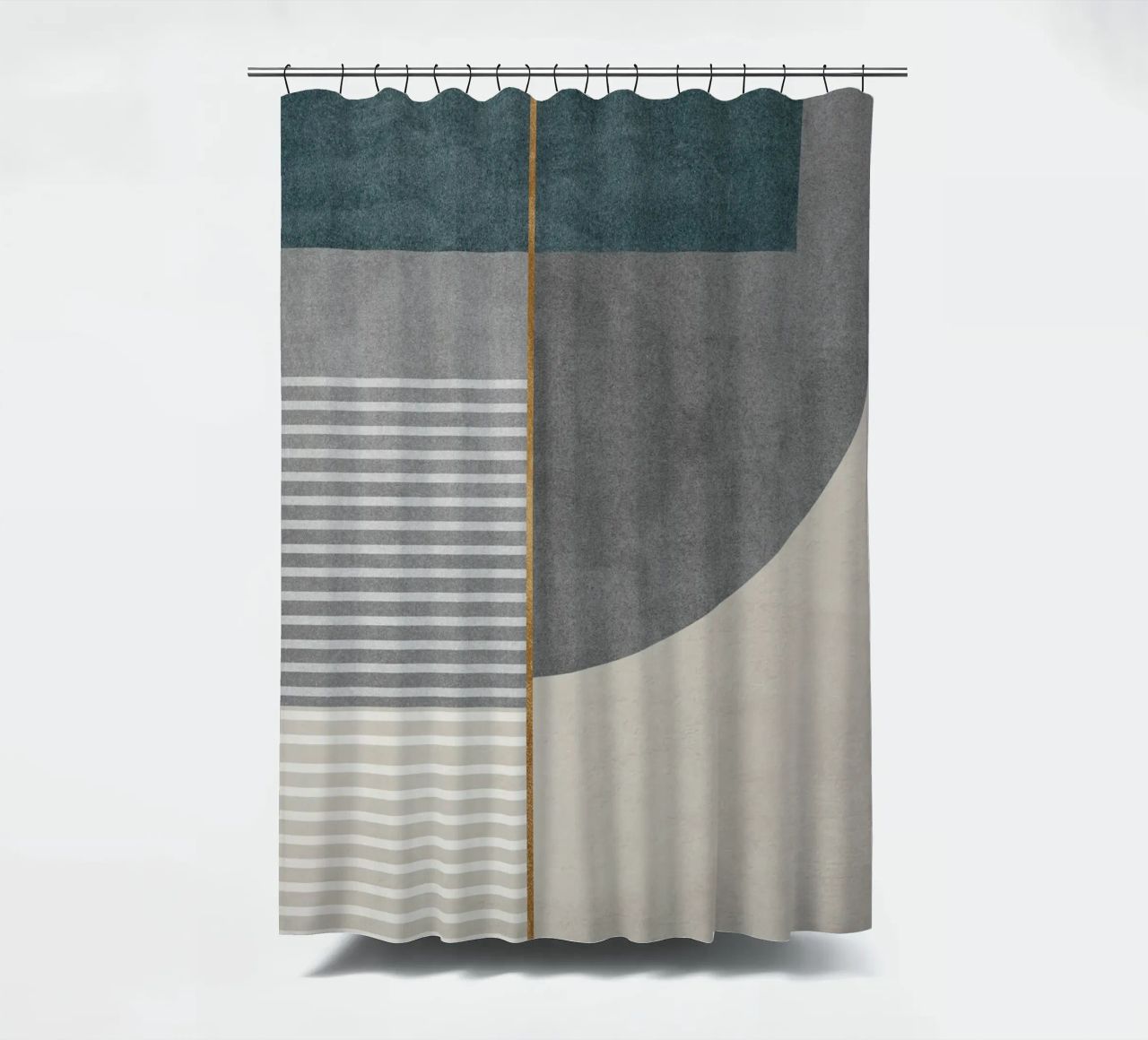 abstract shapes frames and lines tenda da doccia da vintageshop