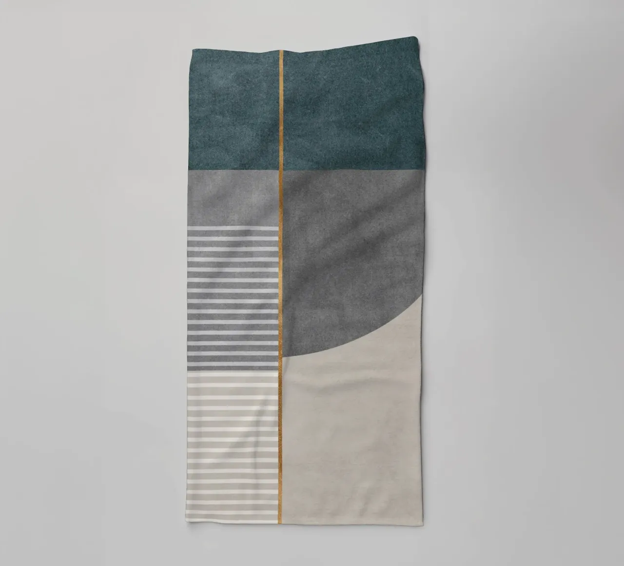 abstract shapes frames and lines serviette de bain de vintageshop