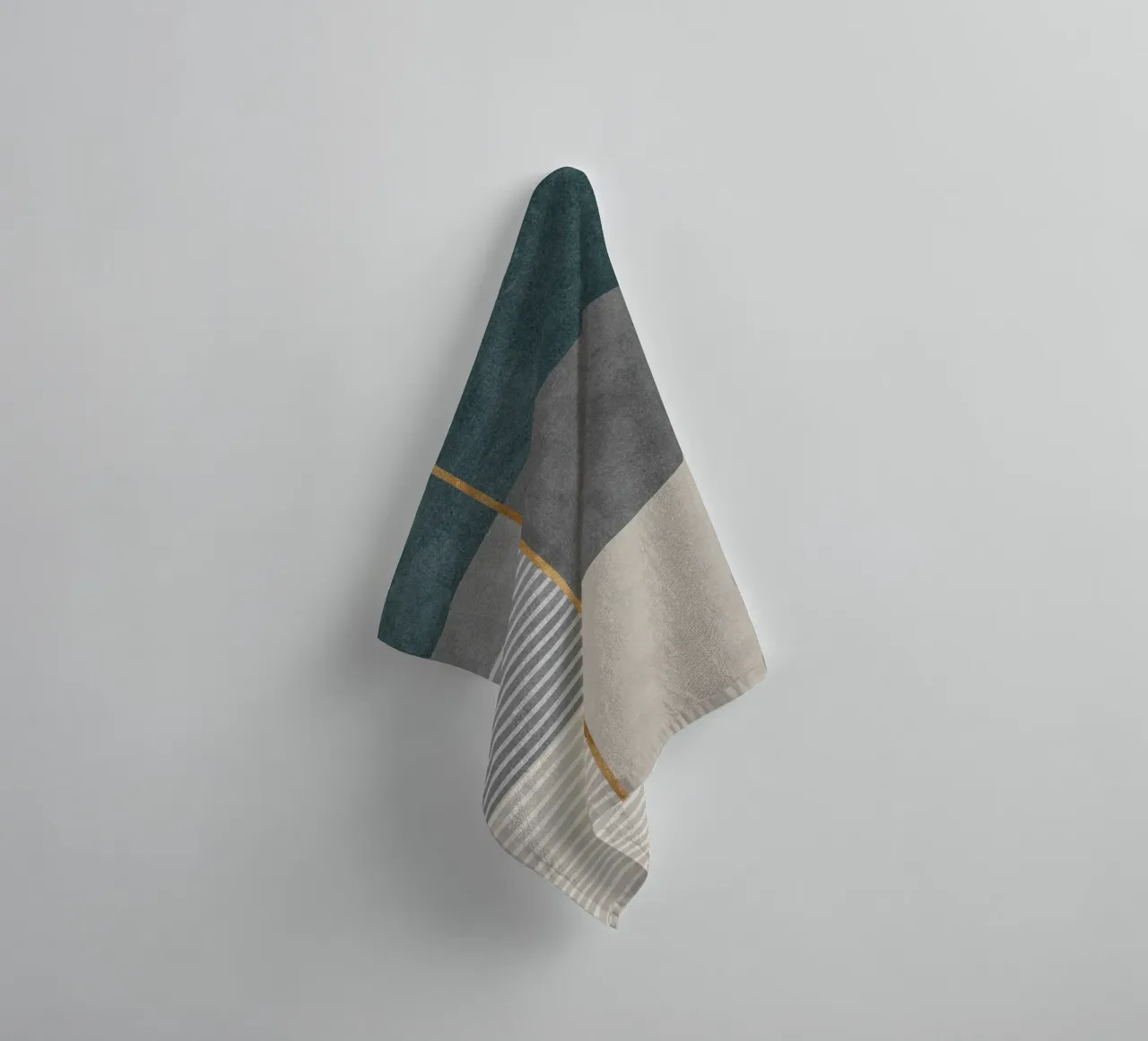 abstract shapes frames and lines serviette de bain de vintageshop