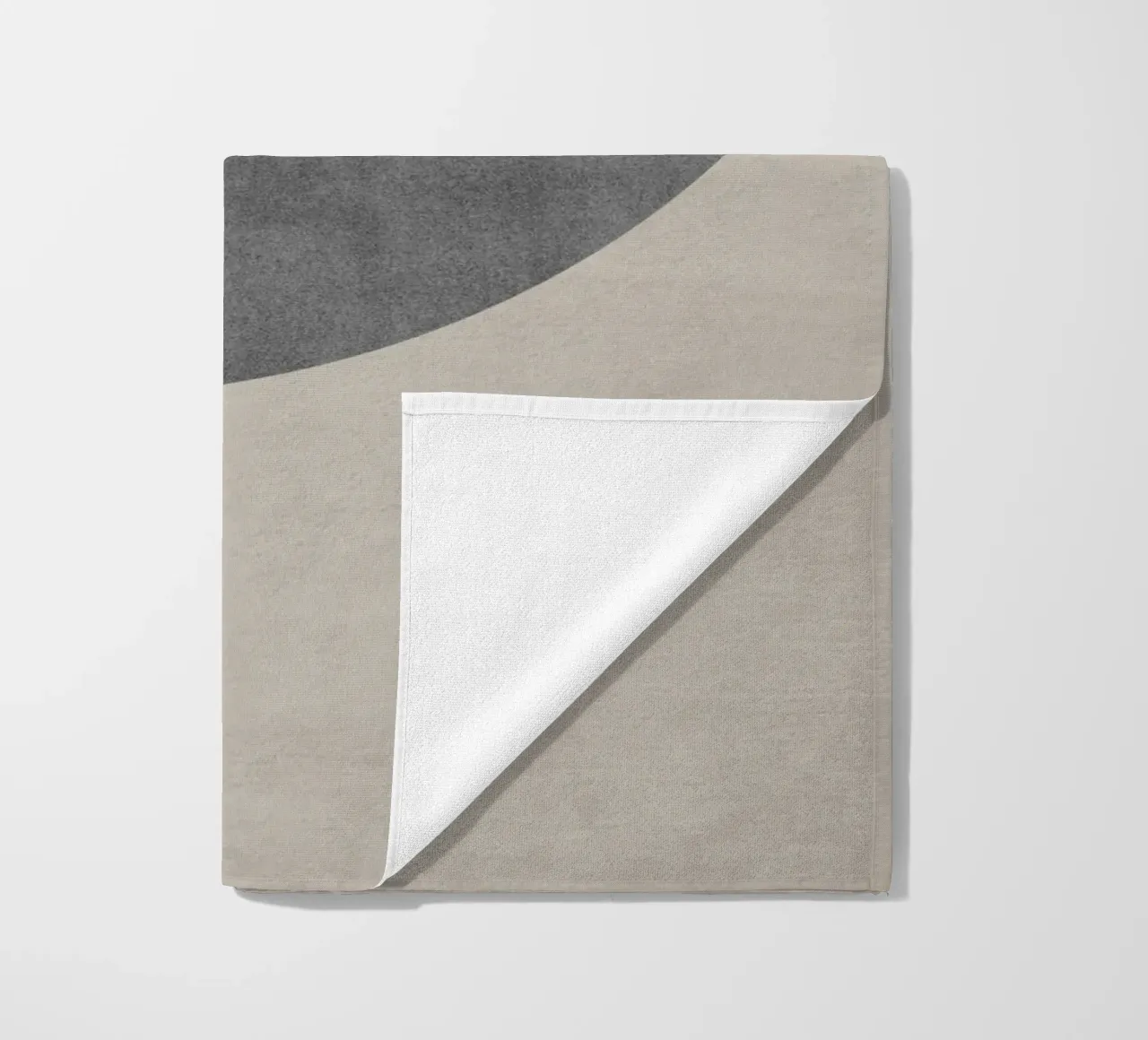abstract shapes frames and lines beach towel by vintageshop