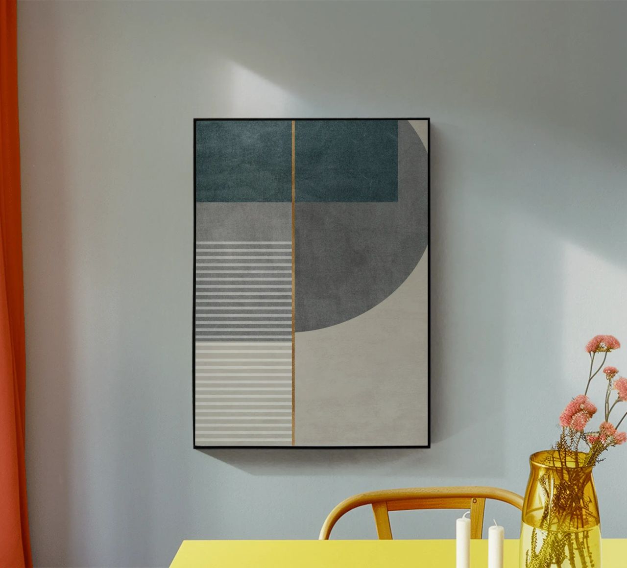 abstract shapes frames and lines plexiglass da vintageshop