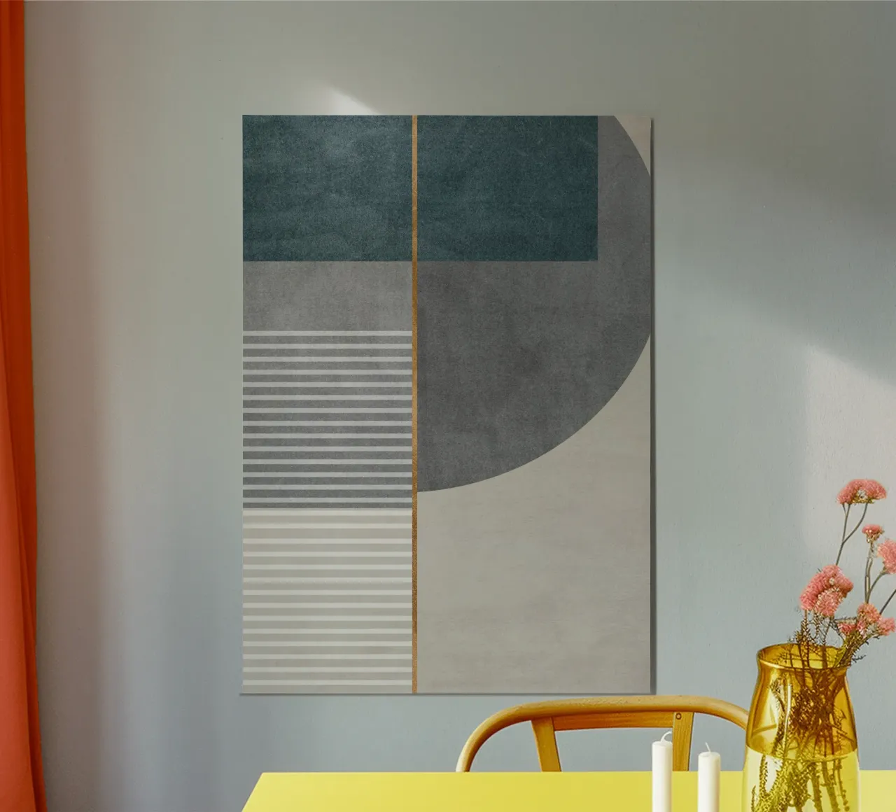 abstract shapes frames and lines Forex-Platte von vintageshop