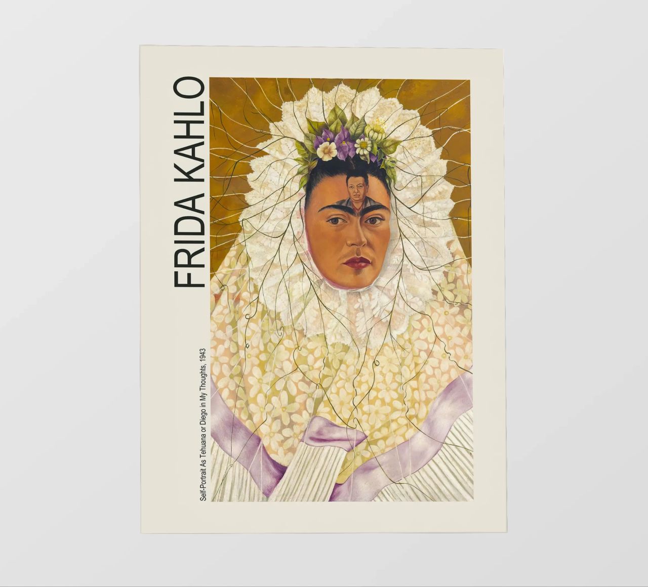 Self Portrait As Tehuana Or Diego In My Thoughts Backlit Folie von estellebardal