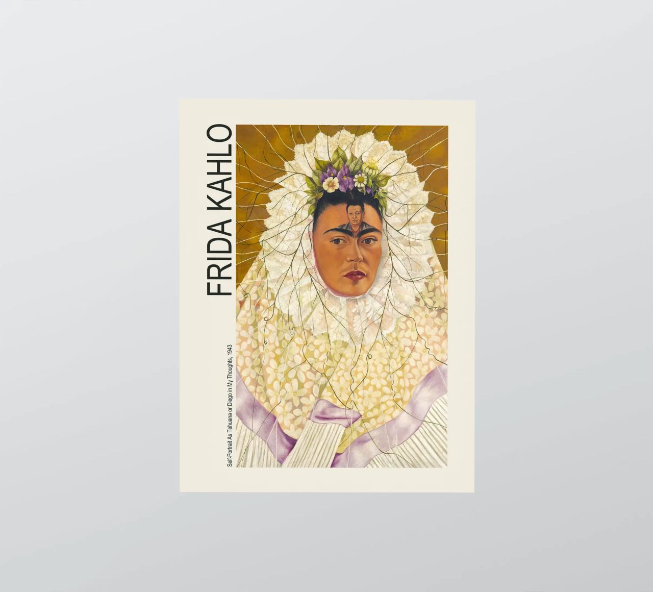 Self Portrait As Tehuana Or Diego In My Thoughts Sticker von estellebardal
