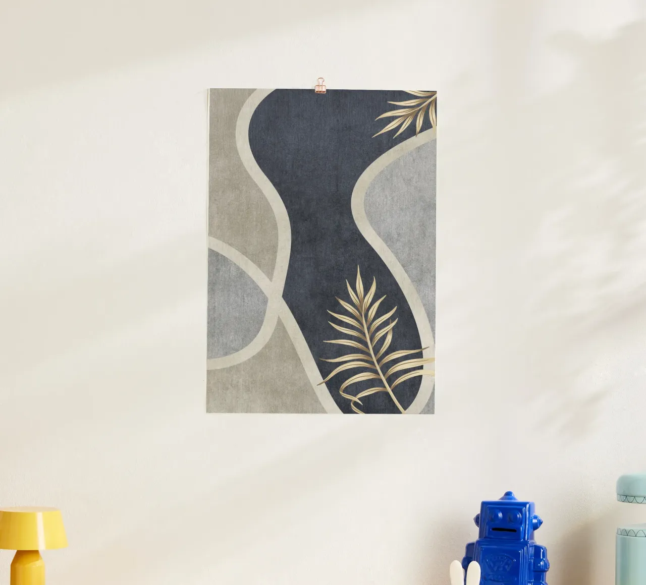 abstract shapes love hahnemühle by vintageshop