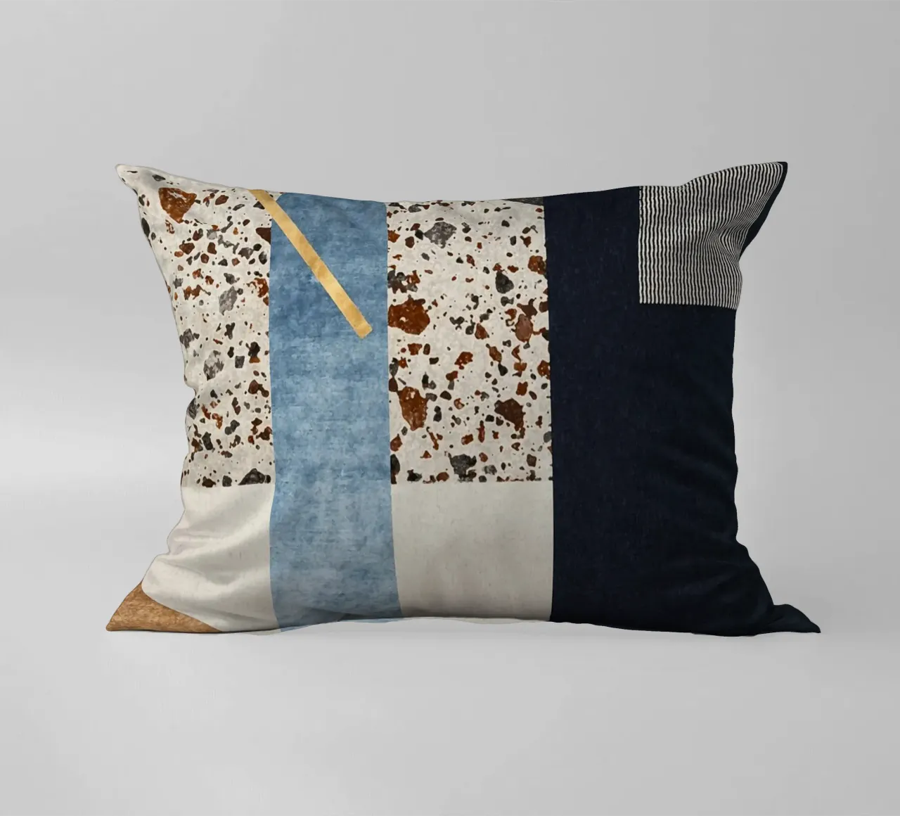 modern abstract art cuscino da vintageshop