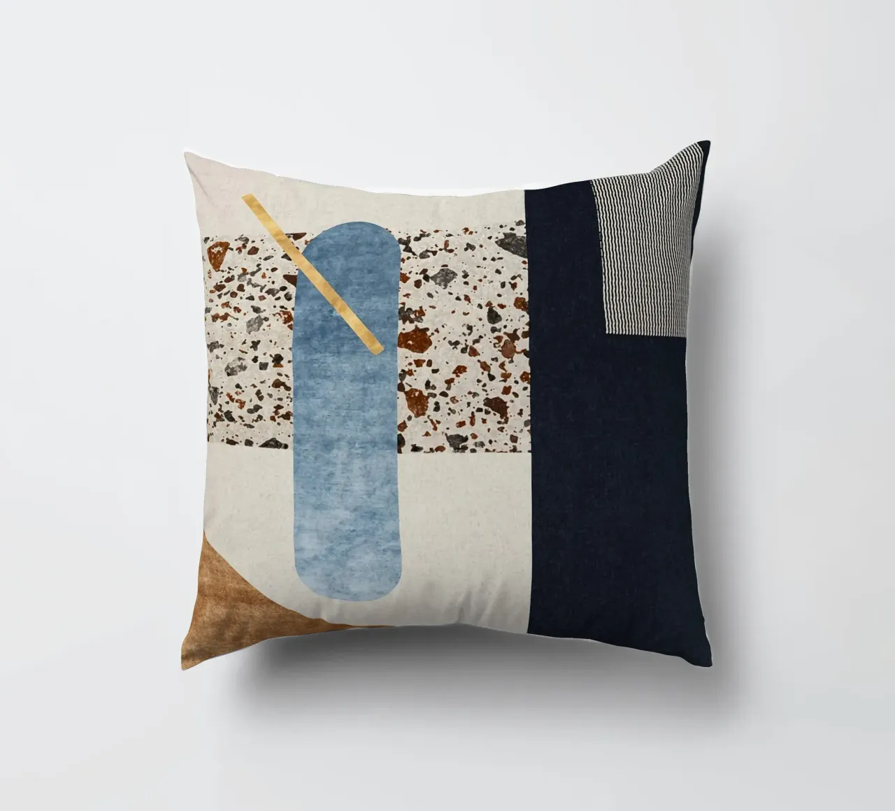 modern abstract art cuscino da vintageshop