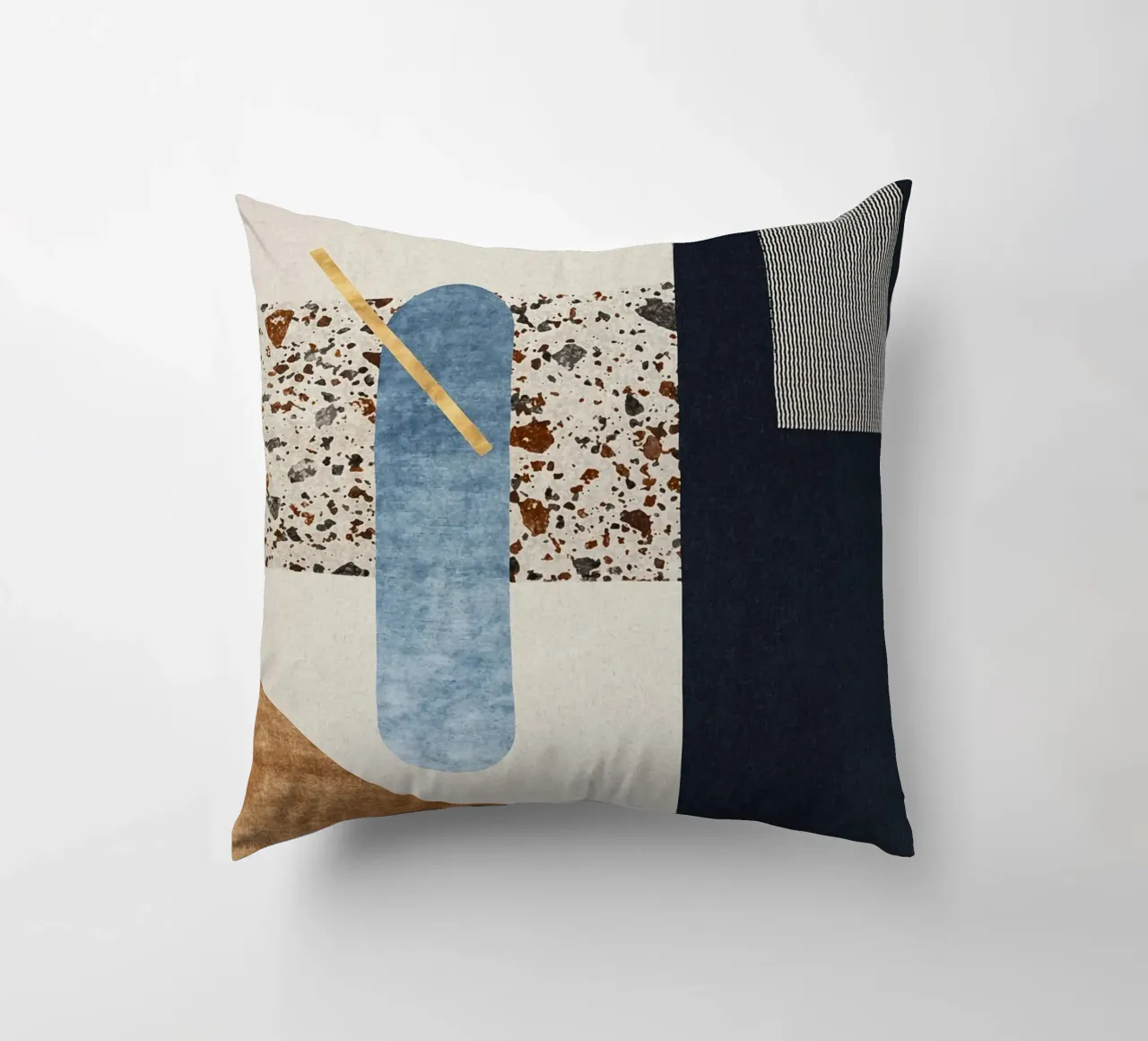 modern abstract art cuscino da vintageshop