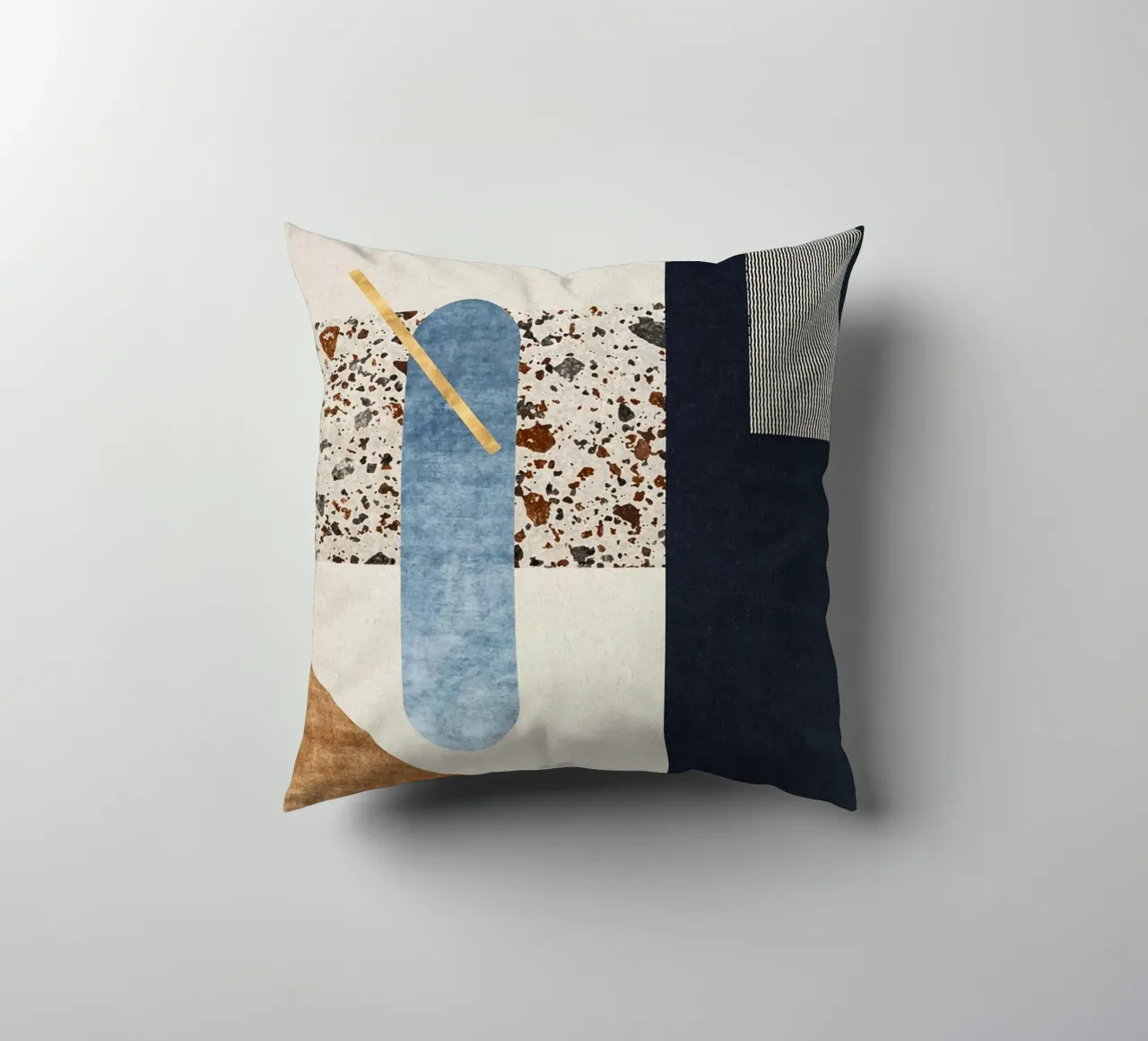 modern abstract art cuscino da vintageshop