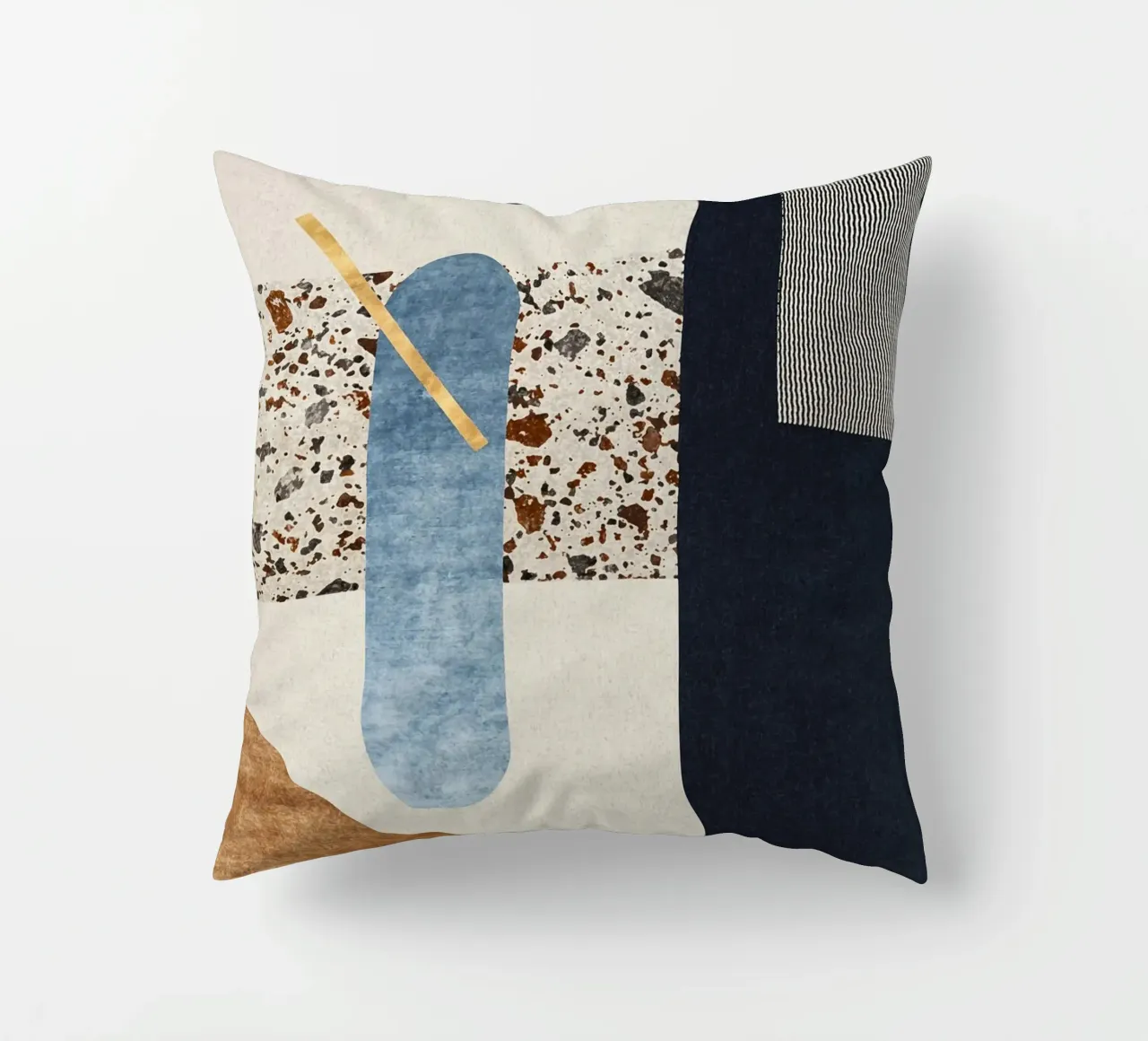 modern abstract art cuscino da vintageshop