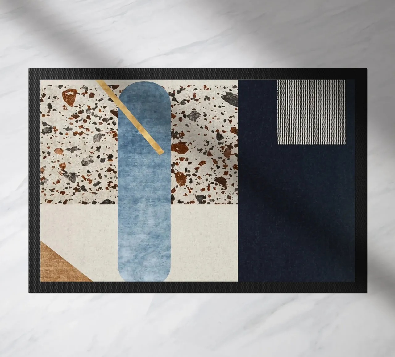 modern abstract art zerbino da vintageshop