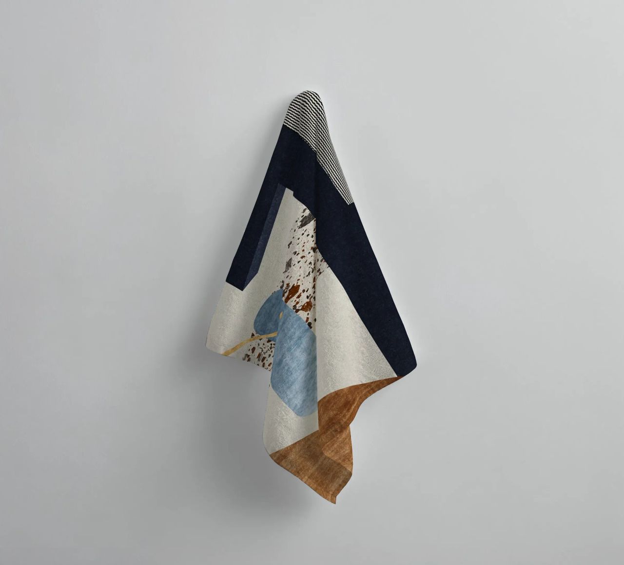 modern abstract art toalla de baño de vintageshop