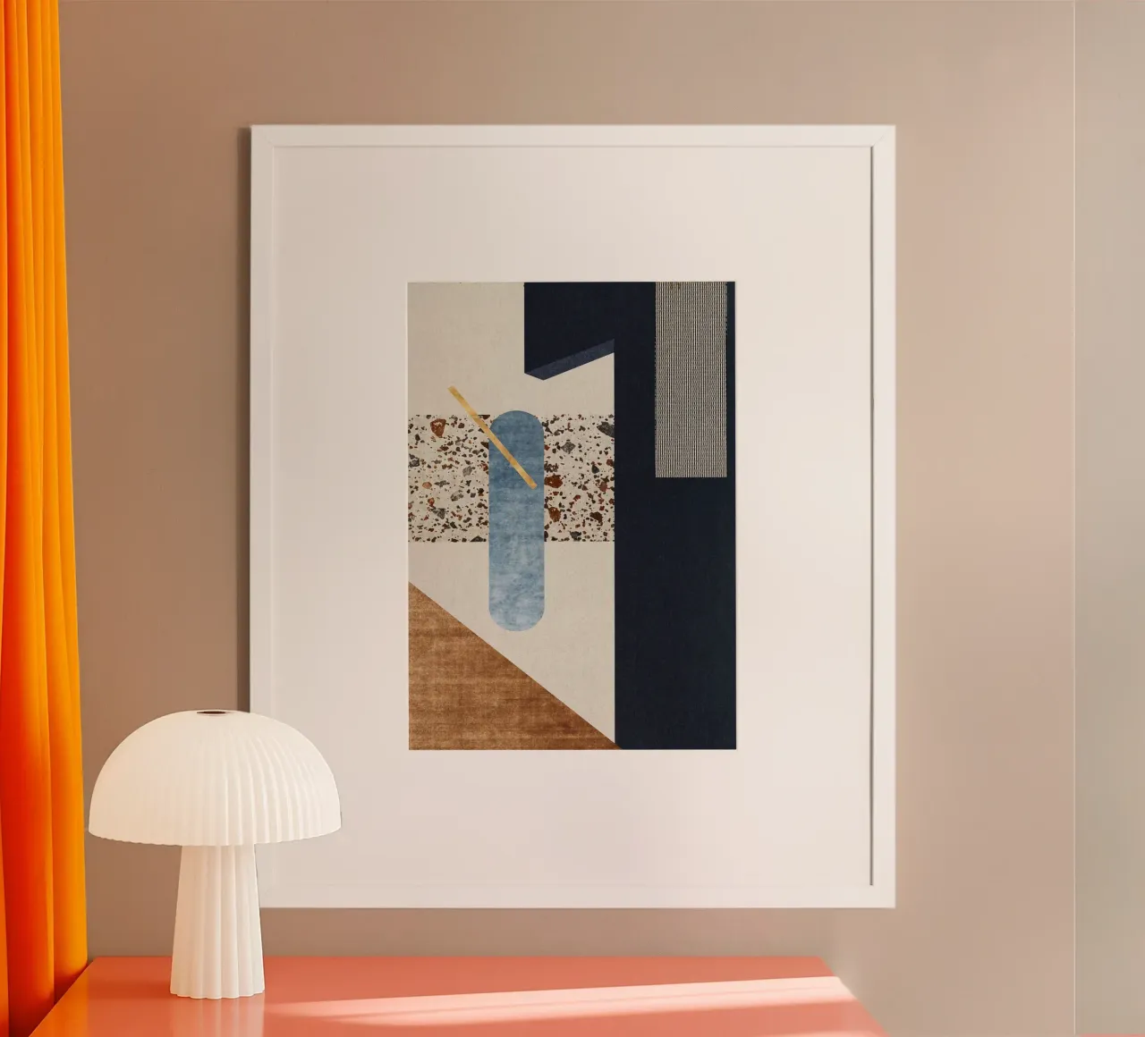 modern abstract art carta hahnemühle da vintageshop