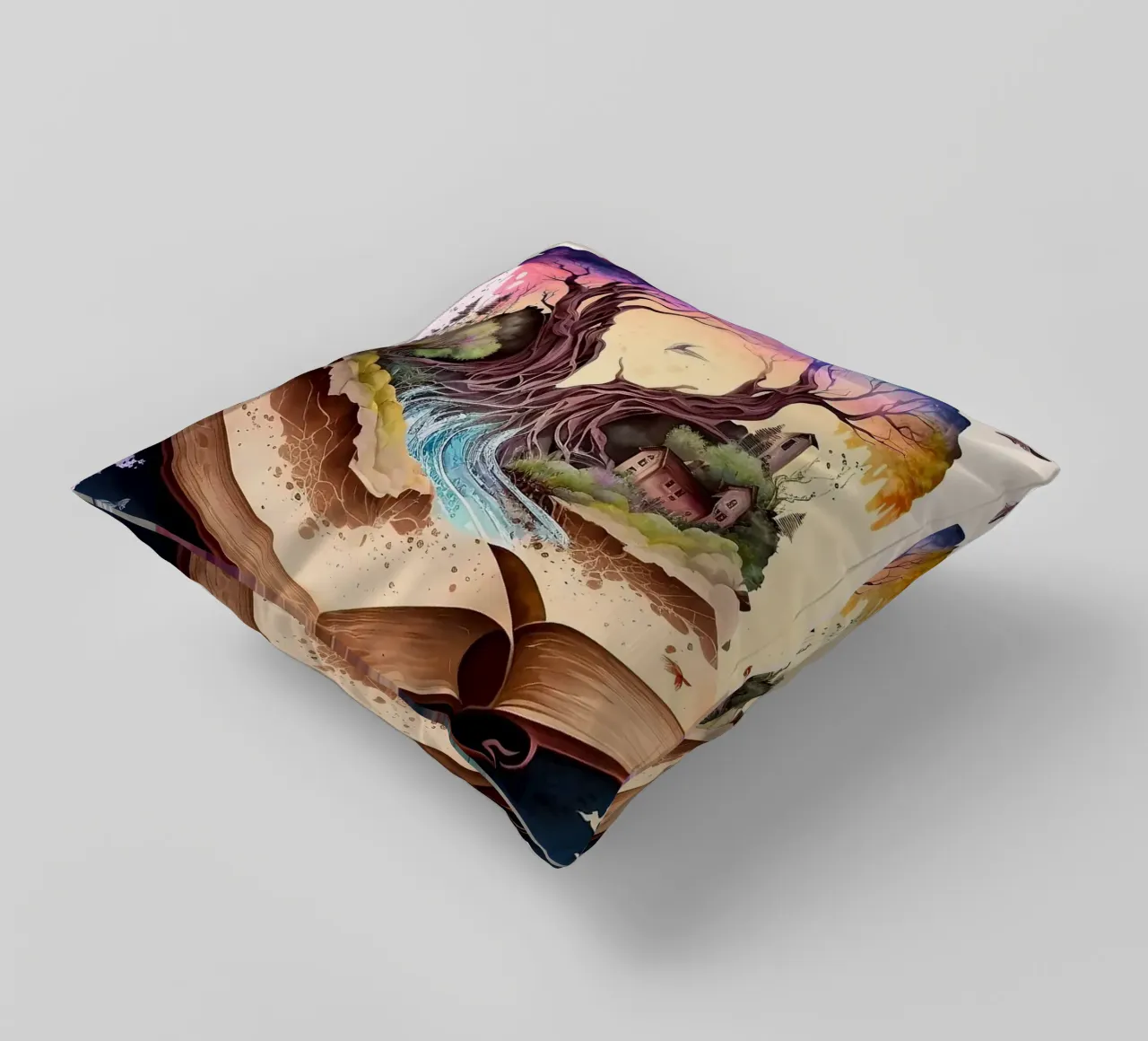 libro aperto cuscino da Jonathan R NASH