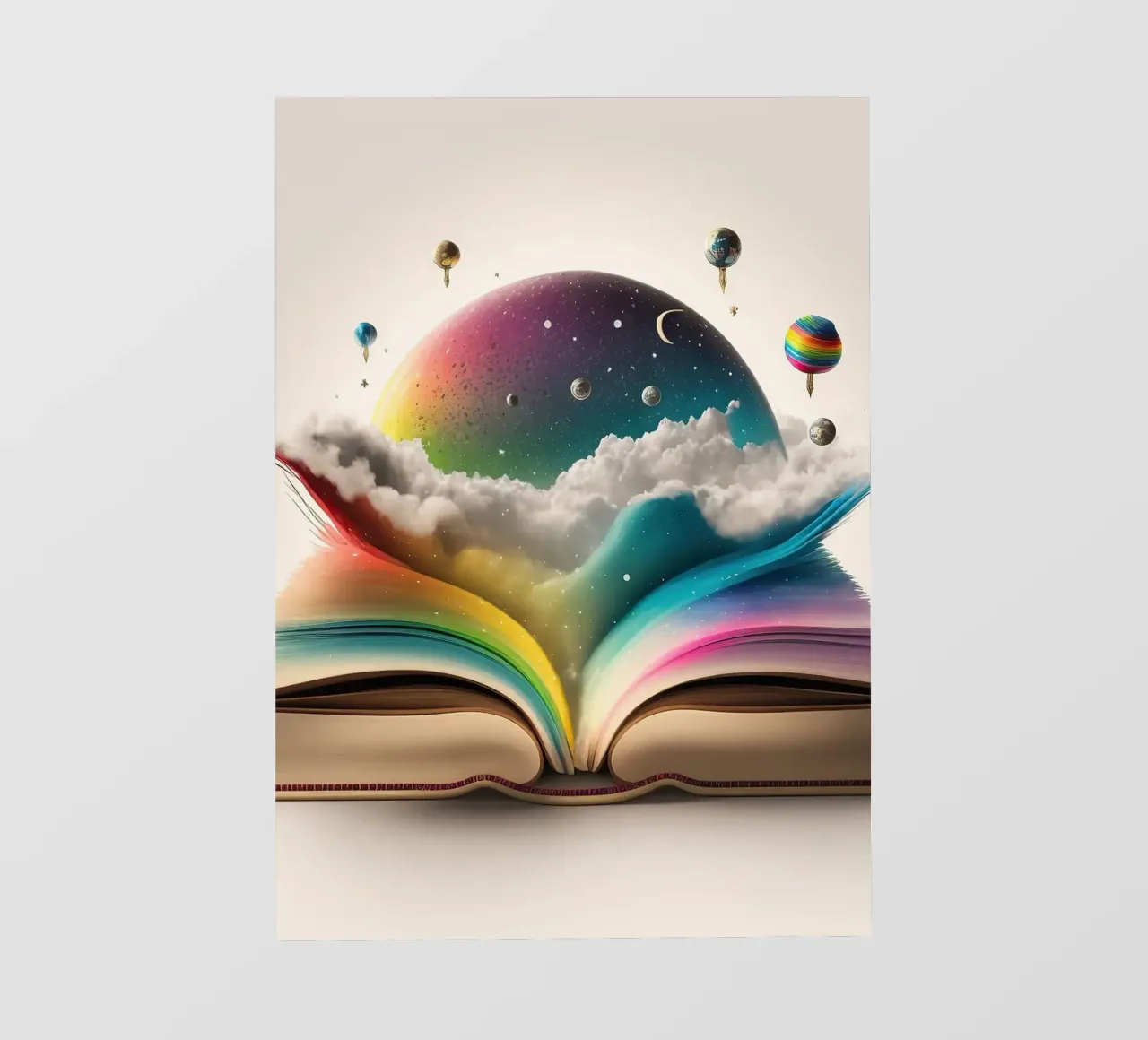 libro aperto telo in pvc da Jonathan R NASH