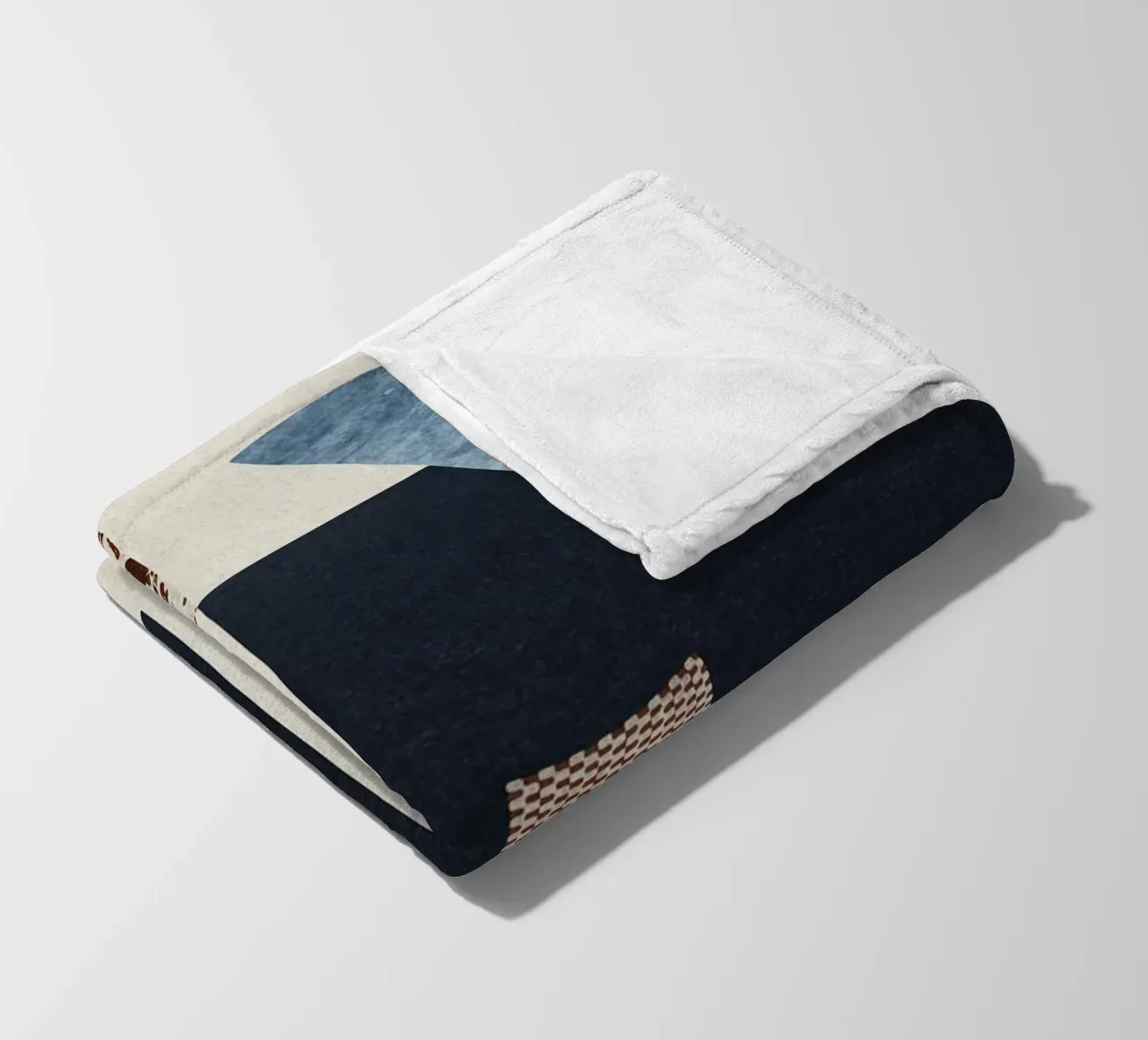 modern abstract art texture coperta in pile da vintageshop