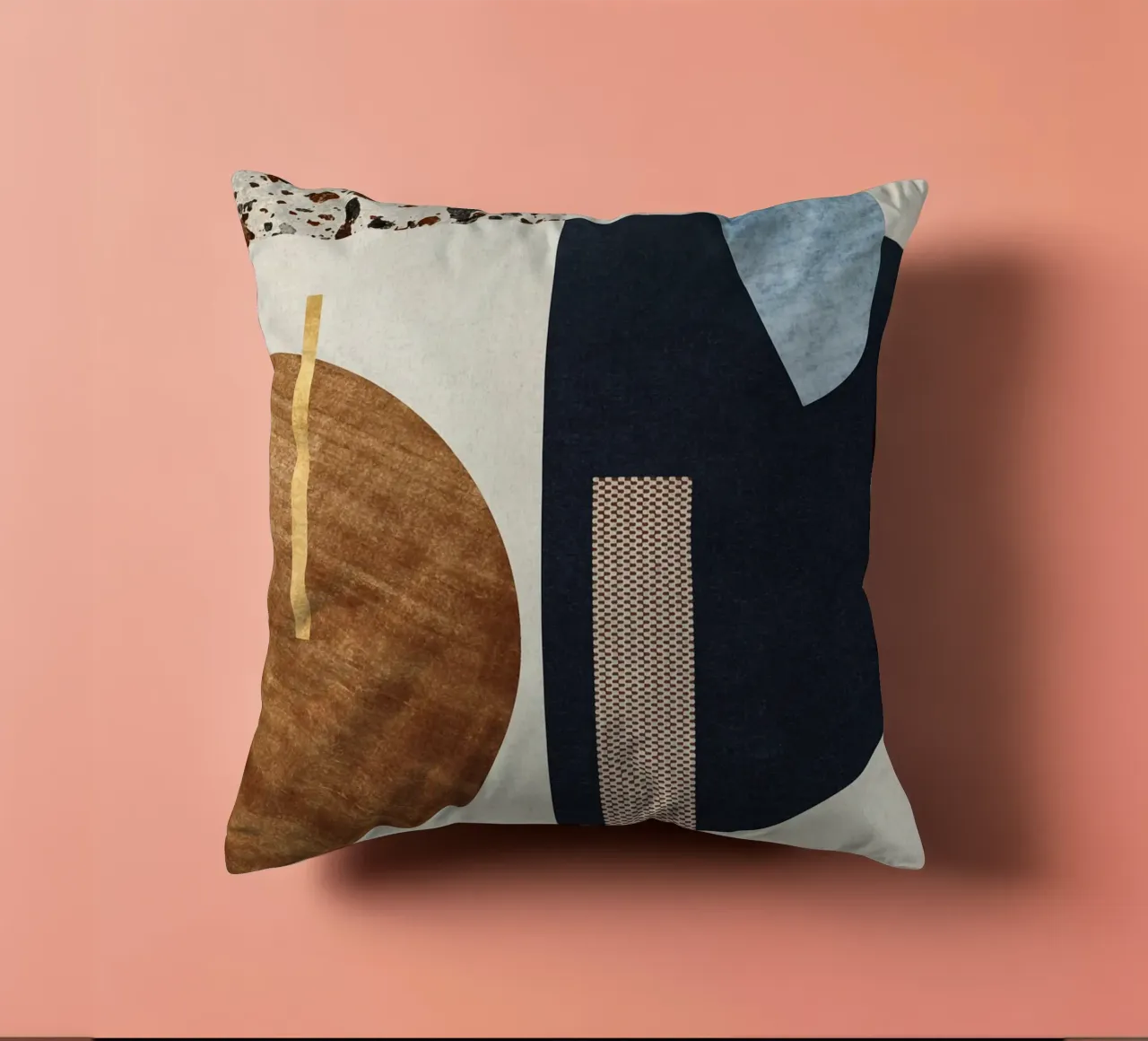 modern abstract art texture cuscino da vintageshop