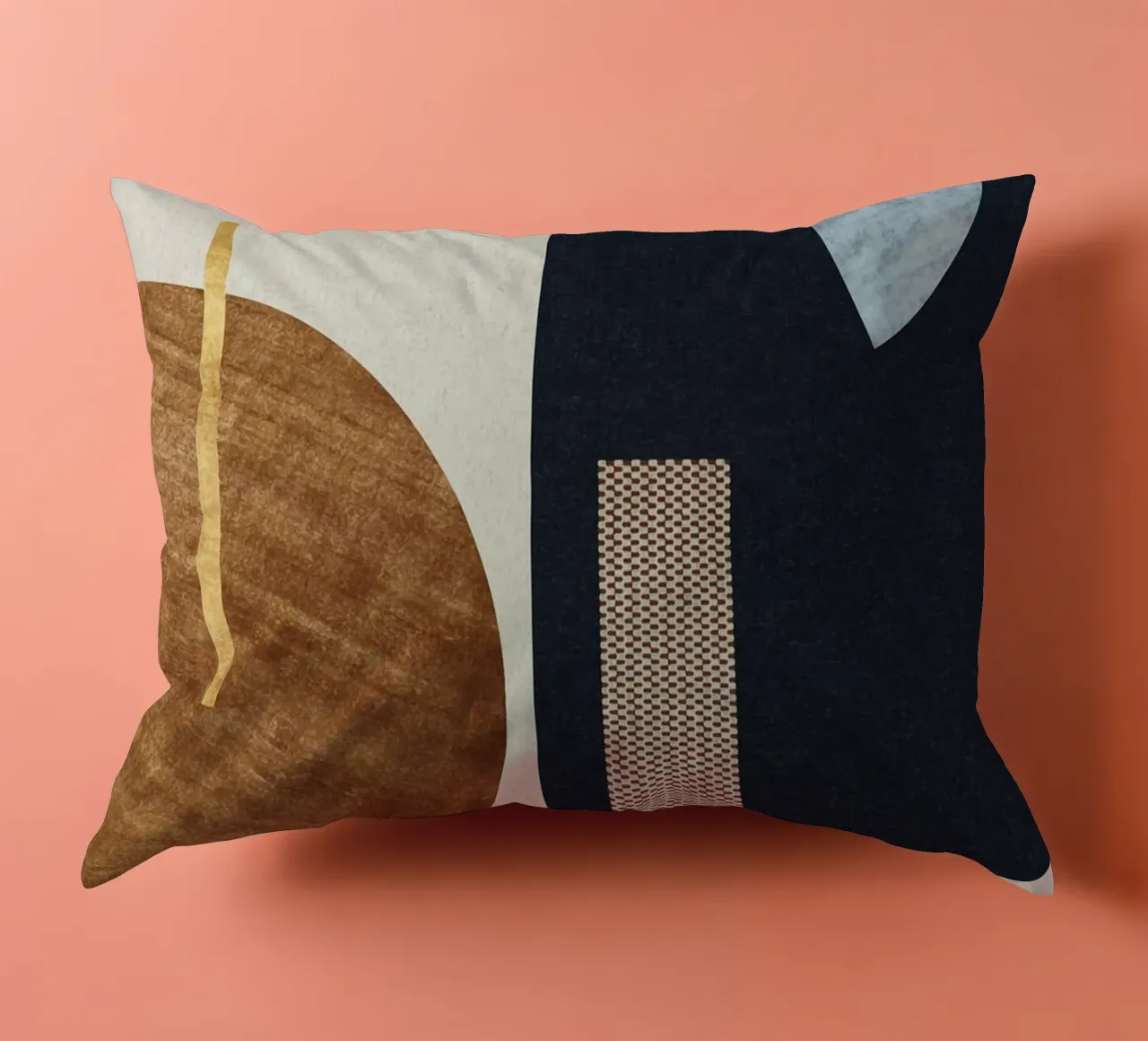 modern abstract art texture cuscino da vintageshop