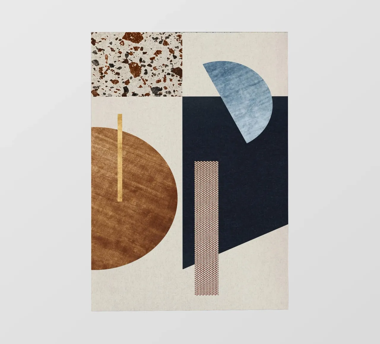 modern abstract art texture telo in pvc da vintageshop