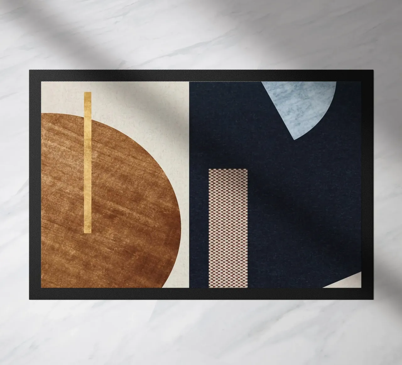 modern abstract art texture felpudo de vintageshop