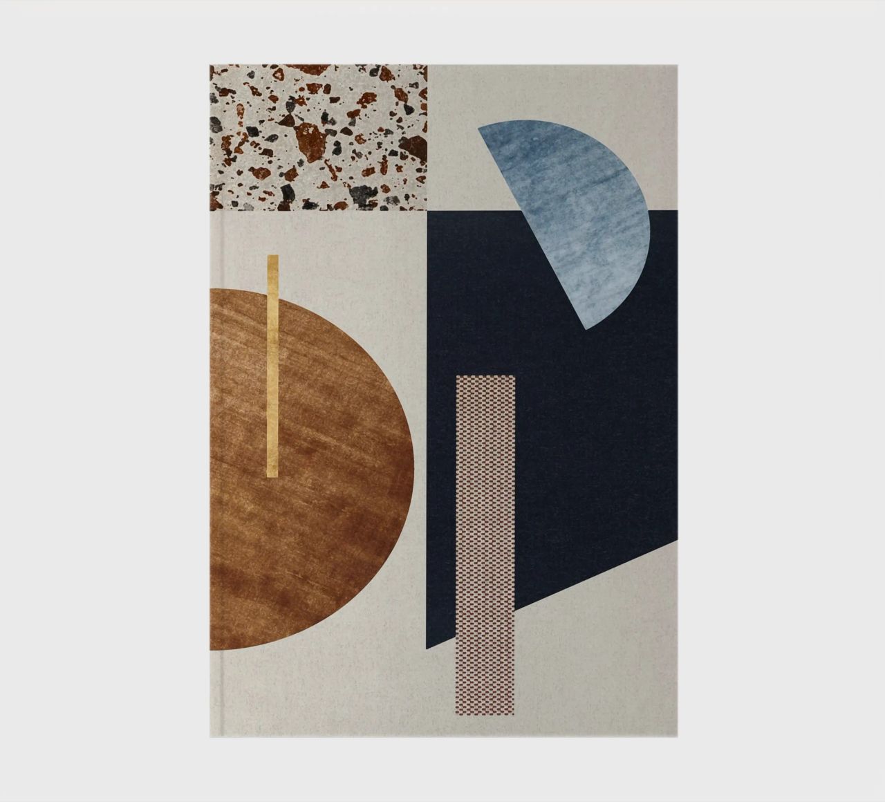 modern abstract art texture carnet de notes de vintageshop