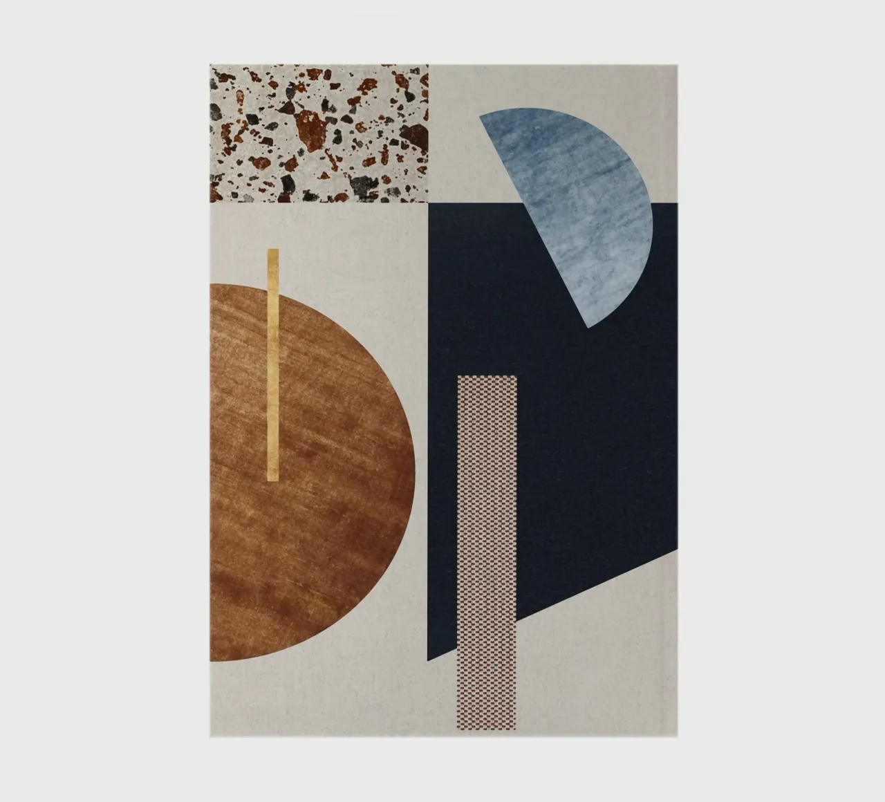 modern abstract art texture Notizbuch von vintageshop