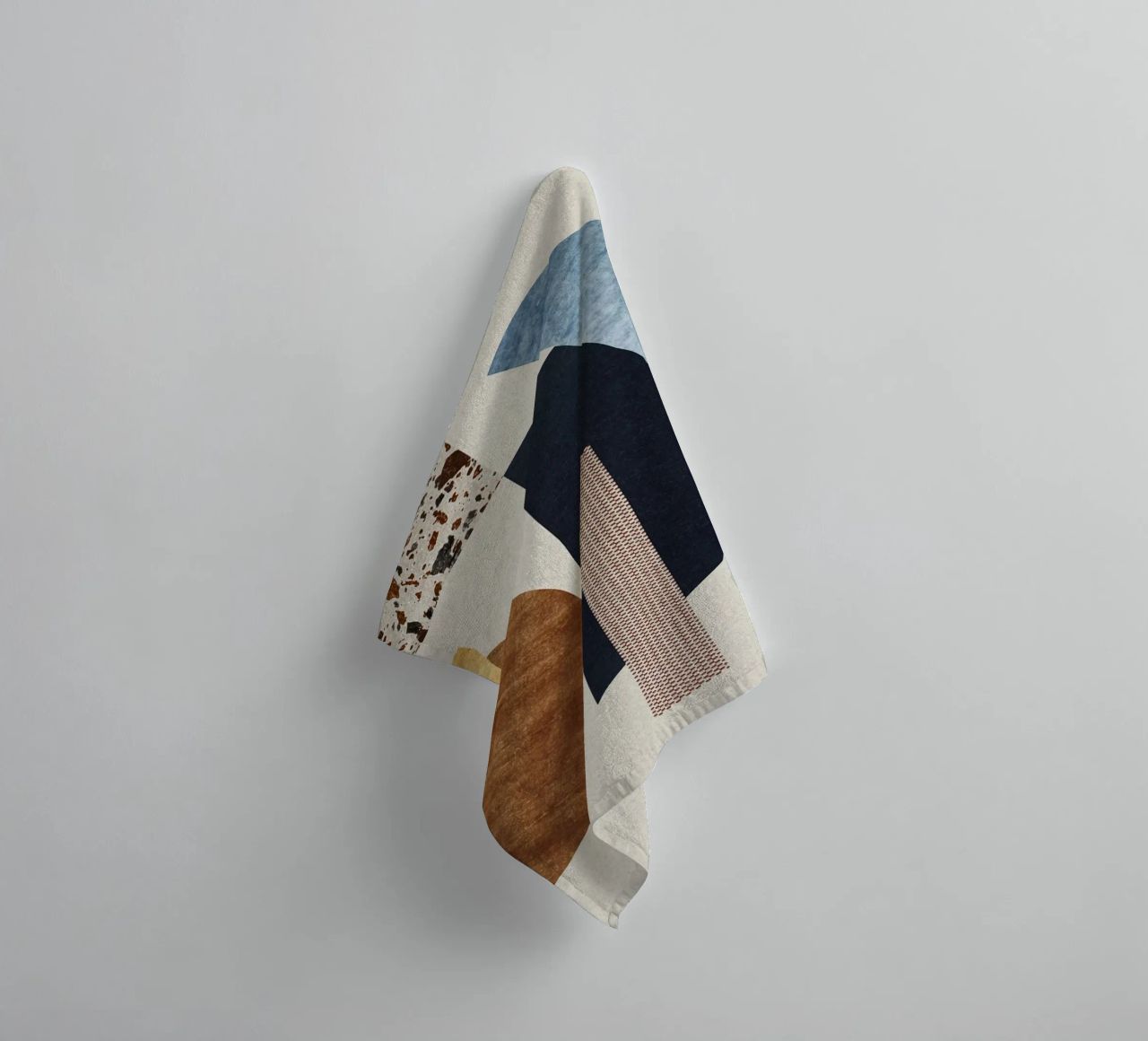 modern abstract art texture serviette de bain de vintageshop
