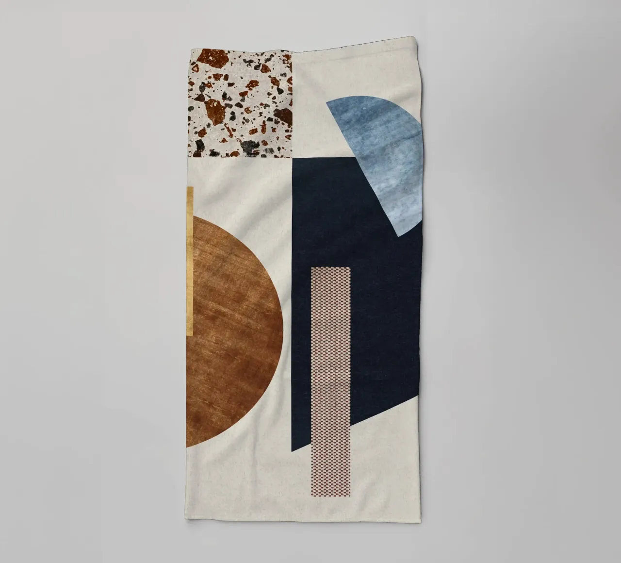 modern abstract art texture asciugamano da bagno da vintageshop