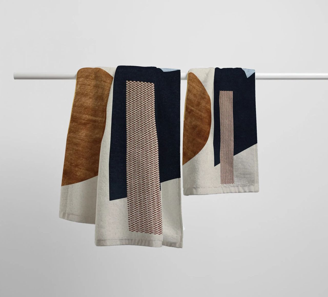 modern abstract art texture serviette de bain de vintageshop