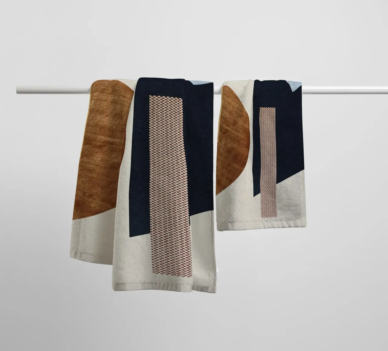 modern abstract art texture asciugamano da bagno da vintageshop