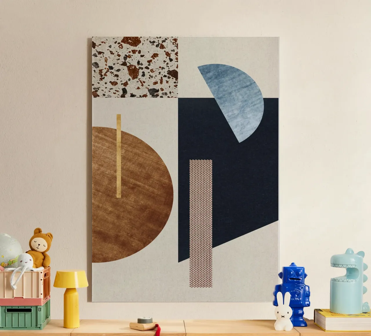 modern abstract art texture metacrilato de vintageshop