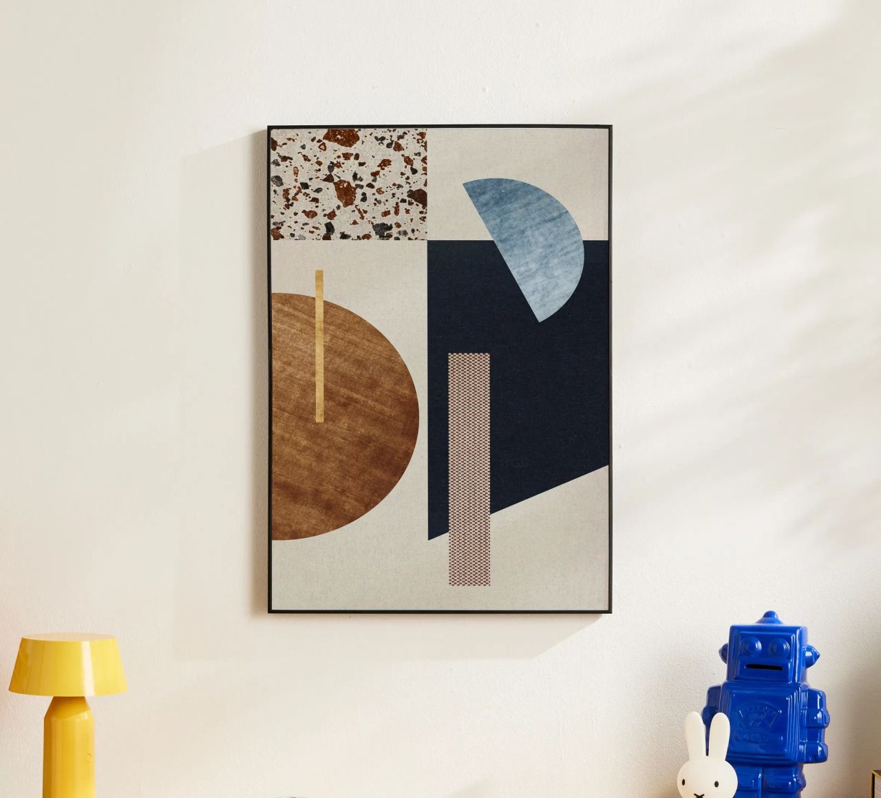 modern abstract art texture alluminio dibond da vintageshop
