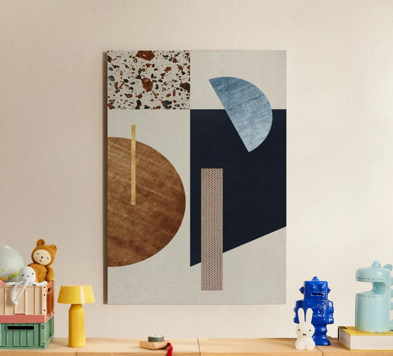 modern abstract art texture alluminio dibond da vintageshop