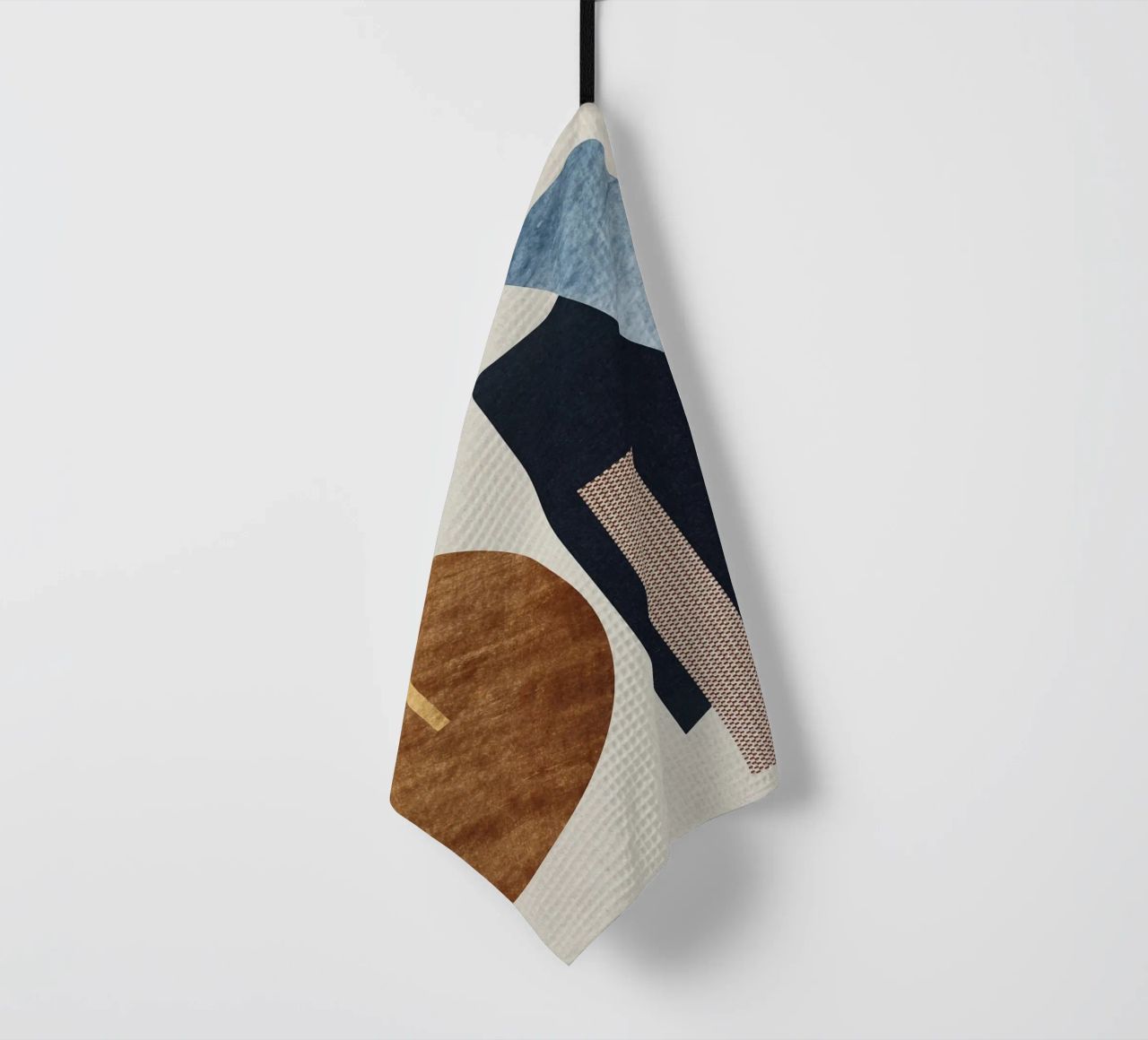 modern abstract art texture torchon de vintageshop