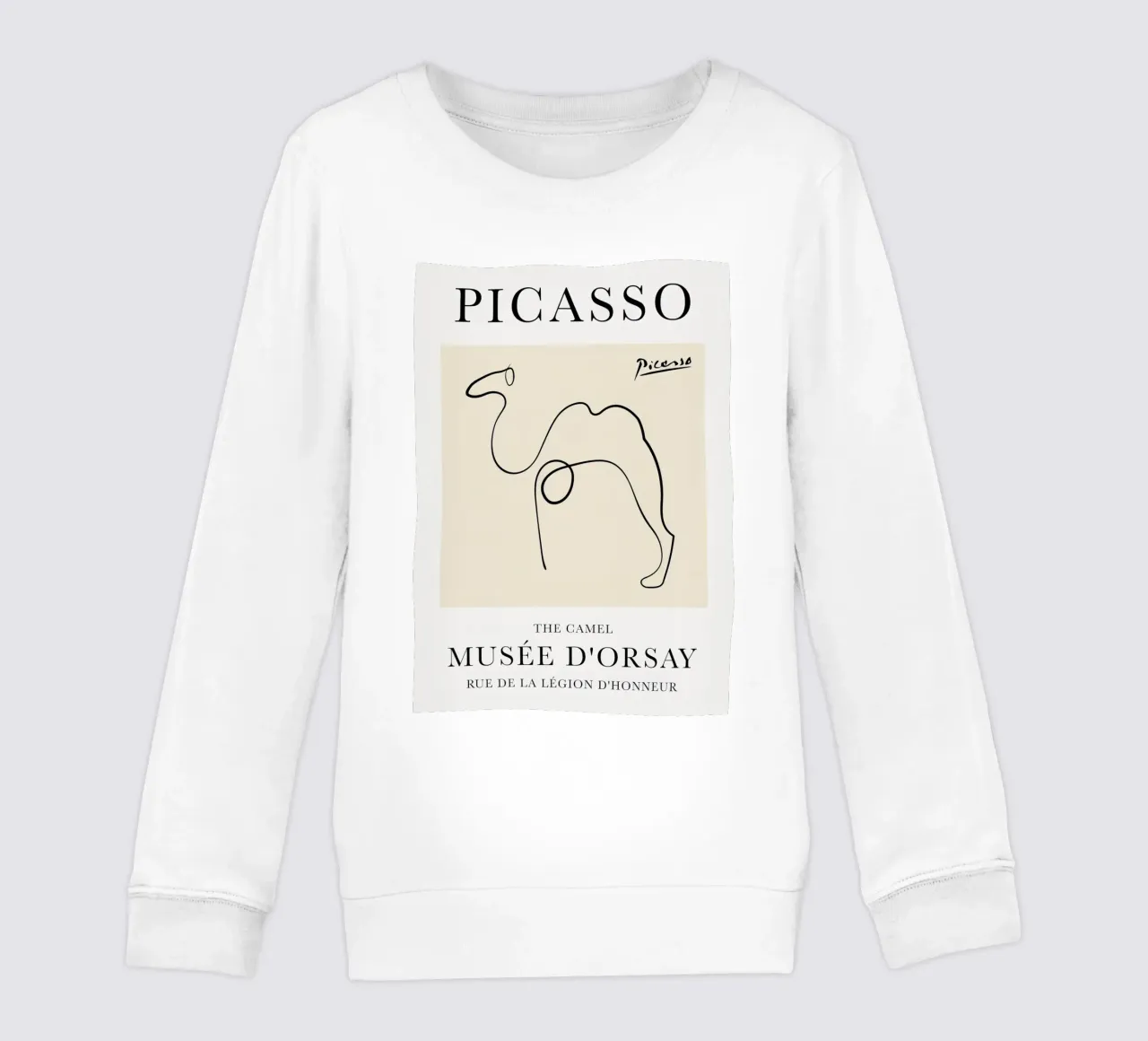 Linea di schizzo Picasso Camel felpa bambino da Jam Poster