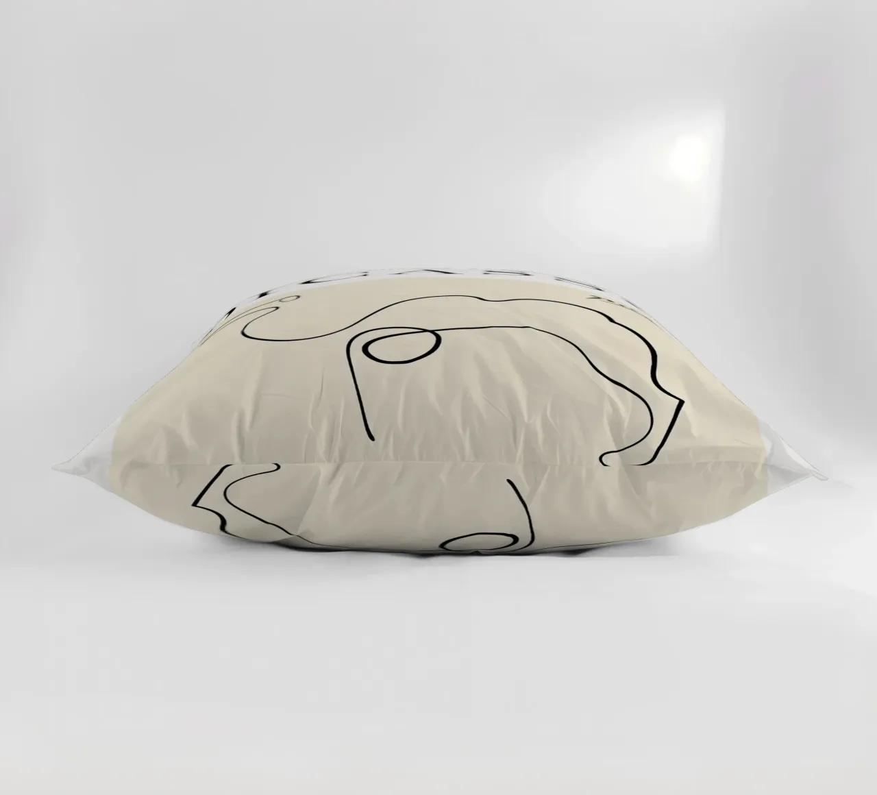 Linea di schizzo Picasso Camel cuscino da Jam Poster
