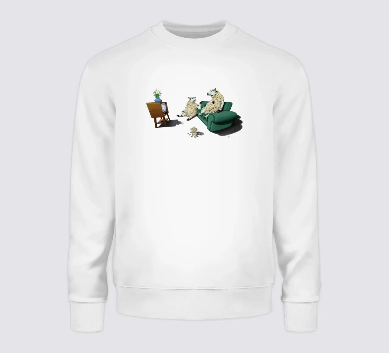 Sheep (Wordless) felpa da Rob Art | Illustration